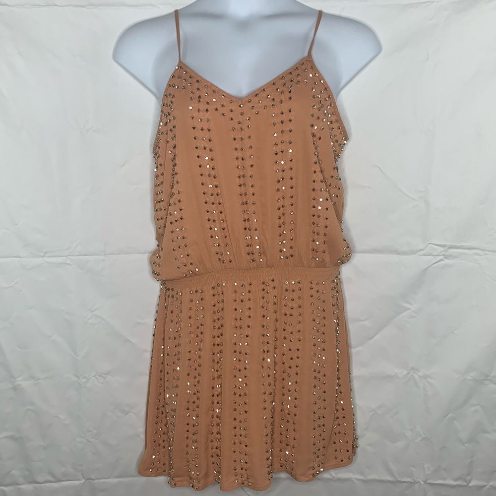 Guess - Short Sleeveless Nude Dress
